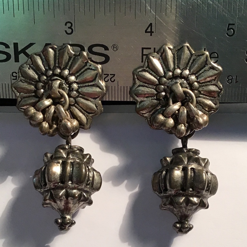 Vintage Scooter Paris Statement Clip-On Earrings